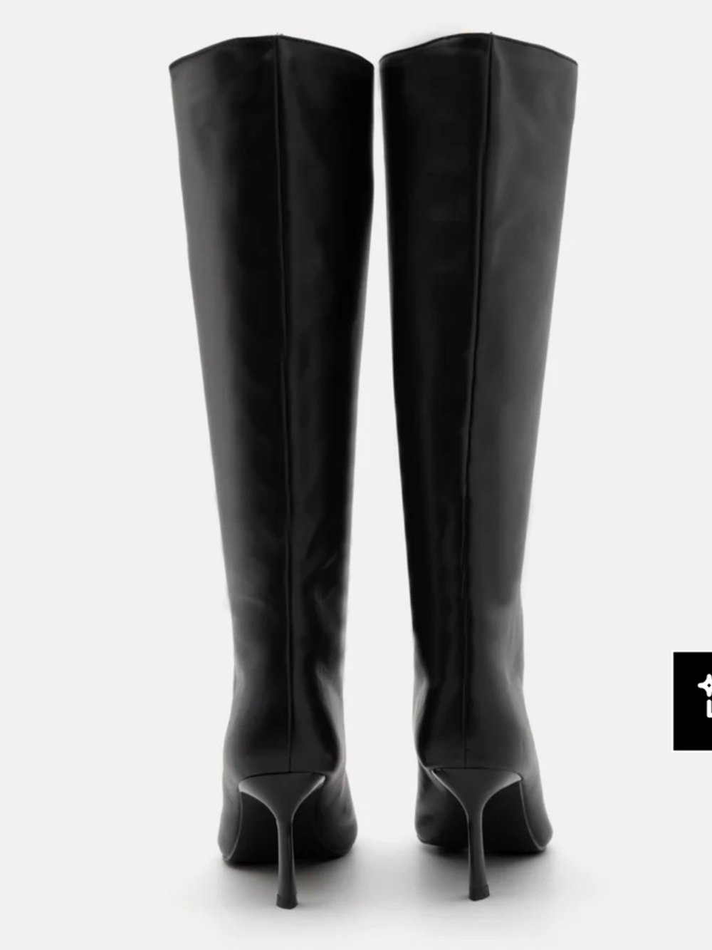 Simmi London - Daija Knee High Leather Boots - Picture 3 of 12